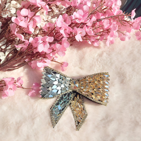 Diamond Dew - Bejewelled Hairbow