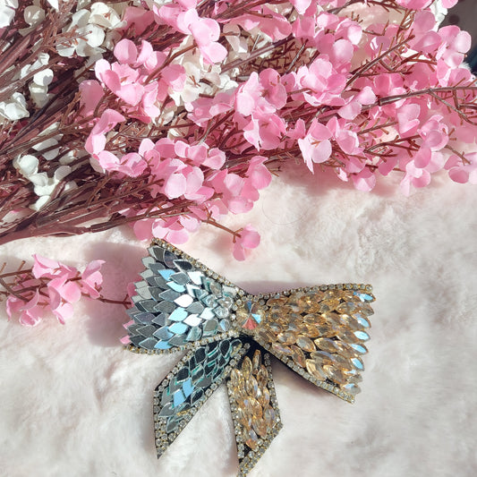 Diamond Dew - Bejewelled Hairbow