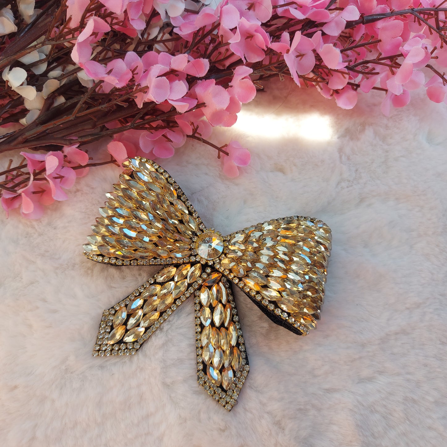Classic Crystal - Bejewelled Hairbow