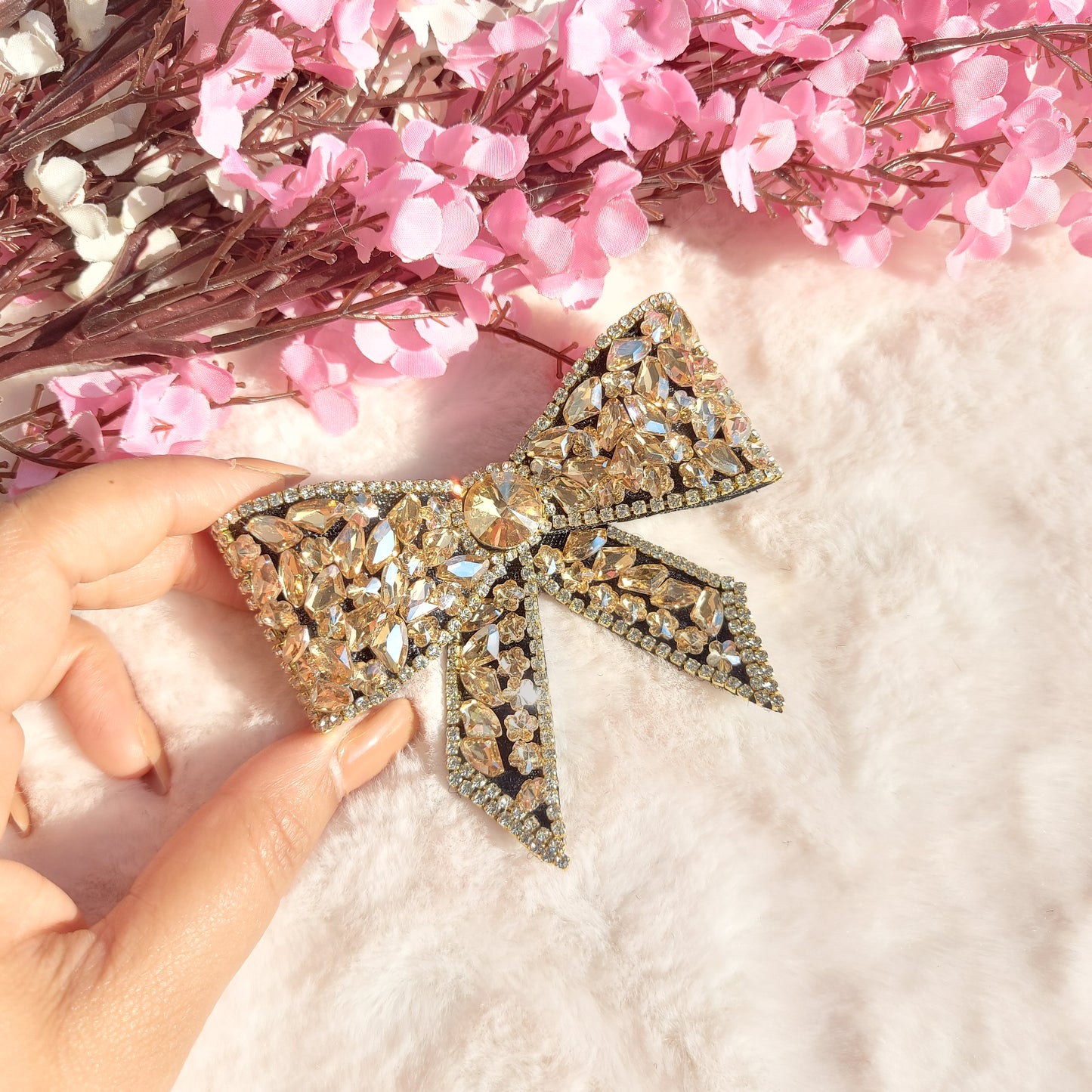 Shine On - Bejewelled Hairbow