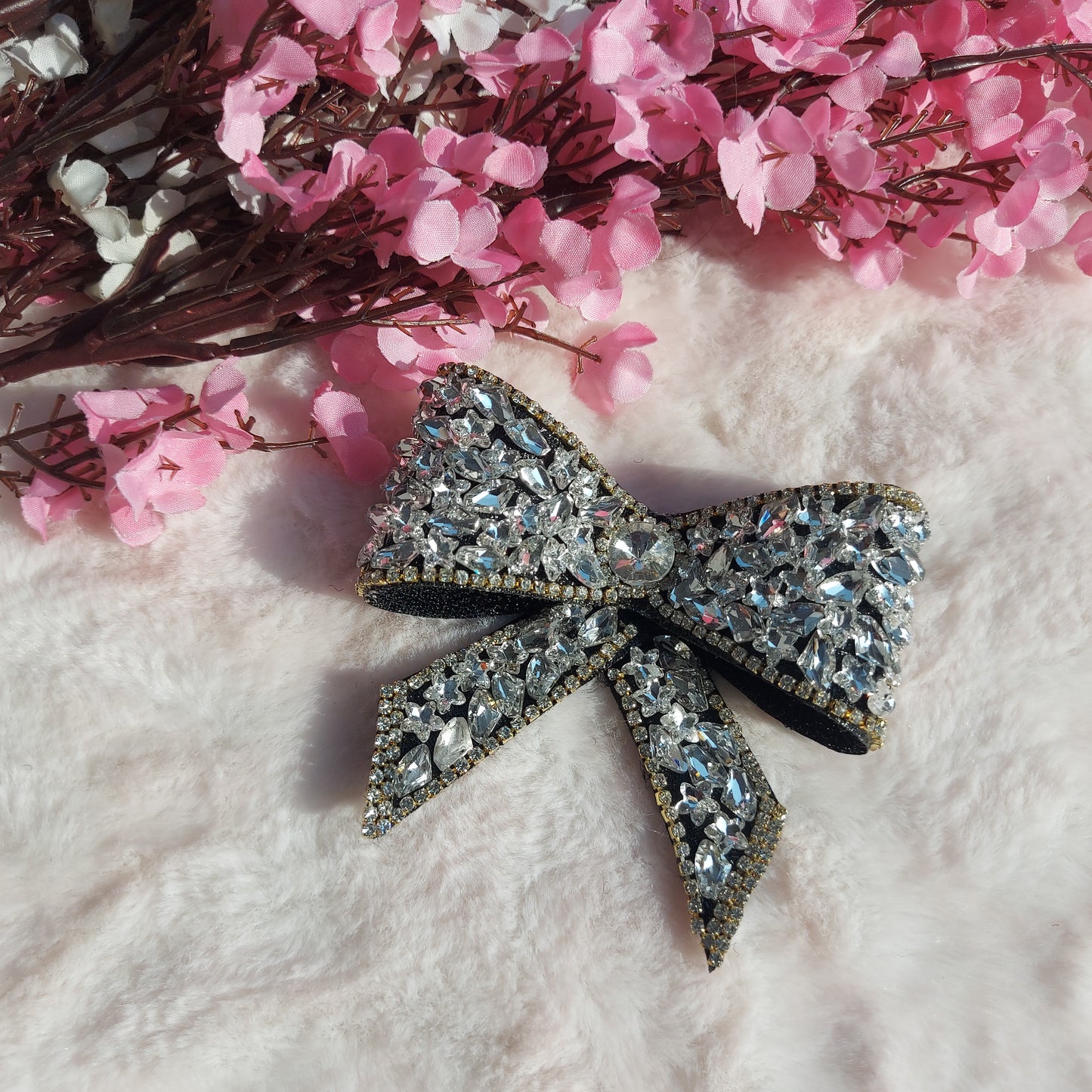 TwinkleTide - Bejewelled Hairbow