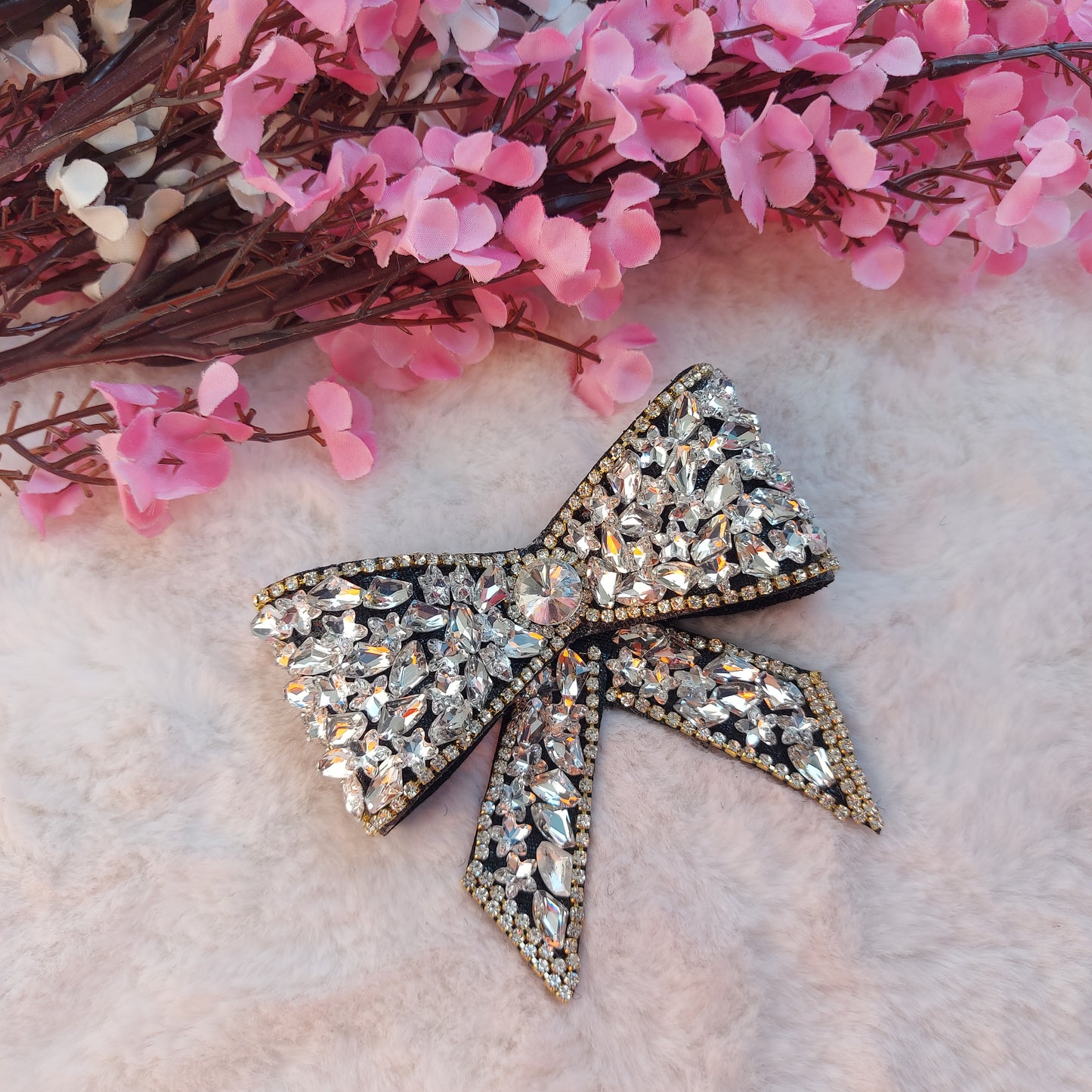 TwinkleTide - Bejewelled Hairbow