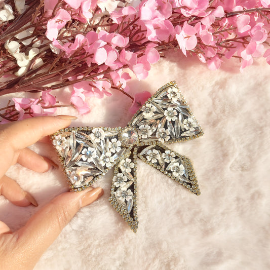 FAITH - BEJEWELED HAIRBOW