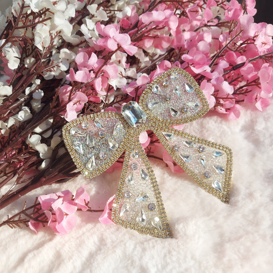 Aurelia Silver - Bejewelled Hairbow