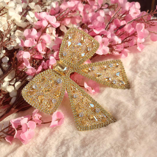 Aurelia Gold - Bejewelled Hairbow