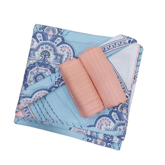 Blossom Dreams - Premium Cotton Bedsheets