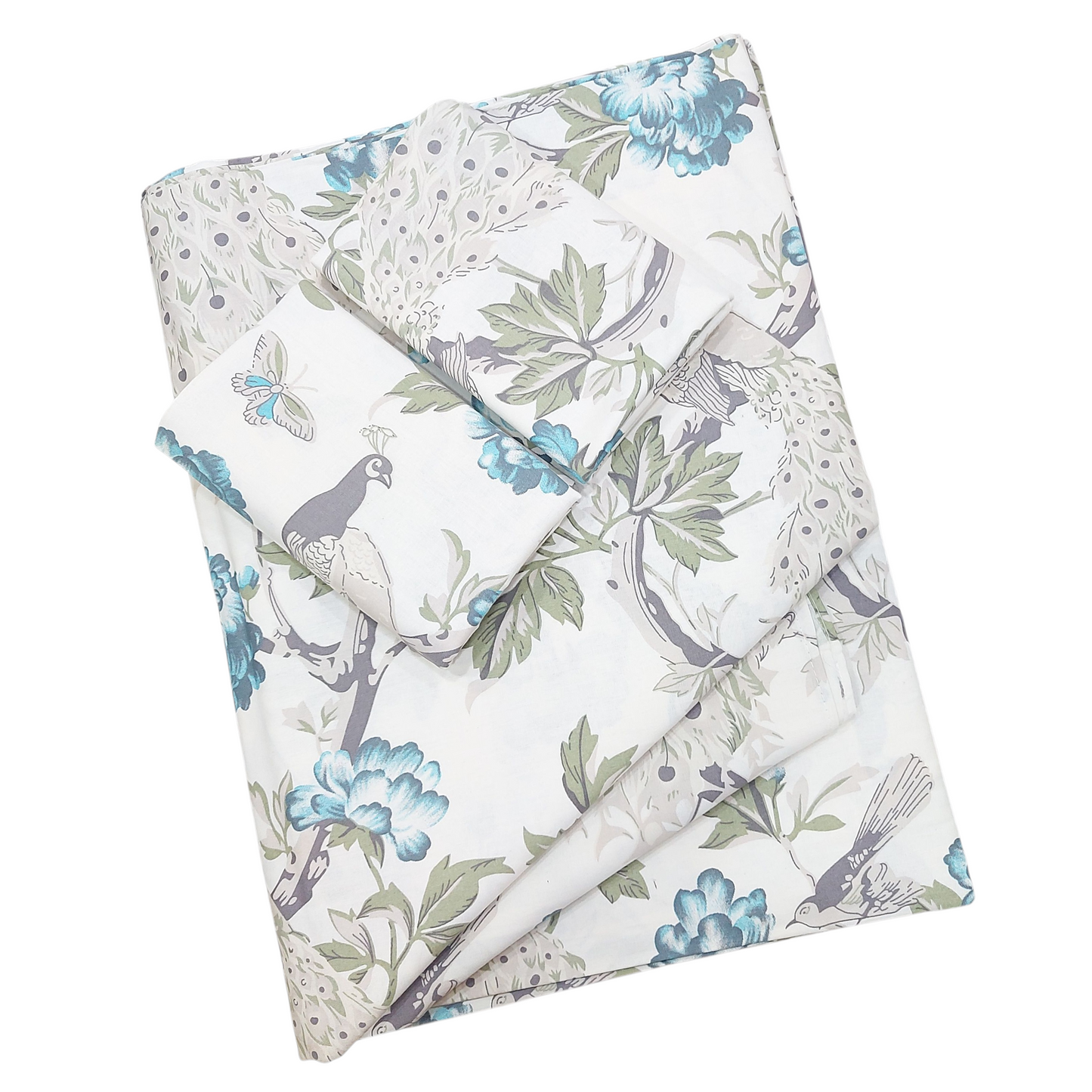 Heritage contrast - premium cotton Bedsheet