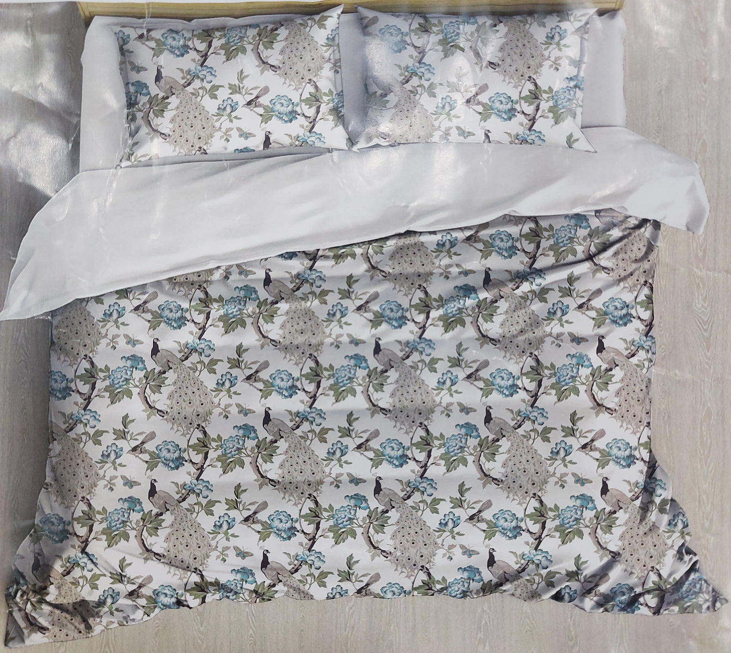 Heritage contrast - premium cotton Bedsheet