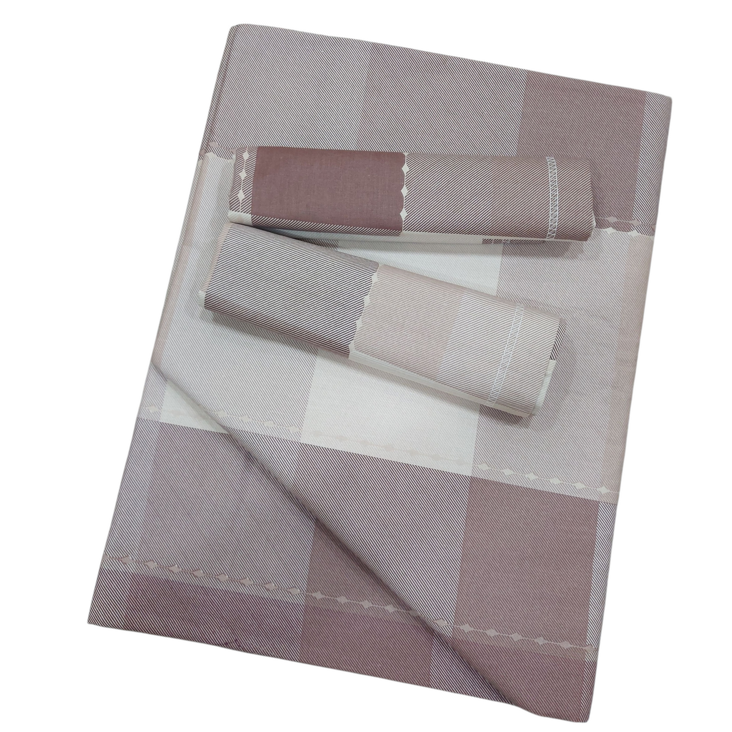 Geometric Harmony - Premium cotton Bedsheet