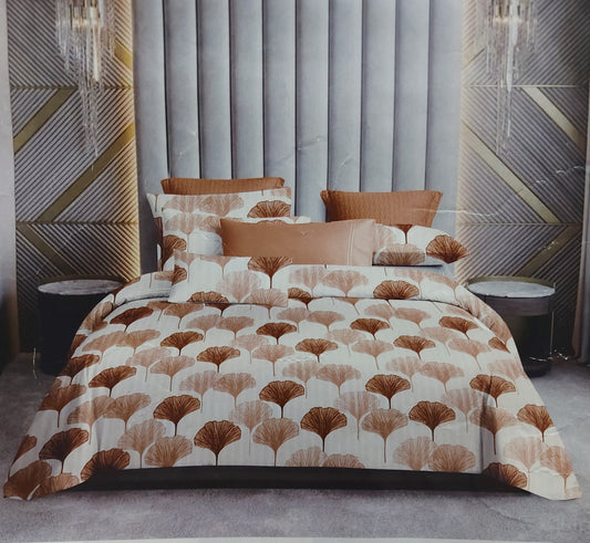 Tulip Trails - Premium cotton Bedsheet