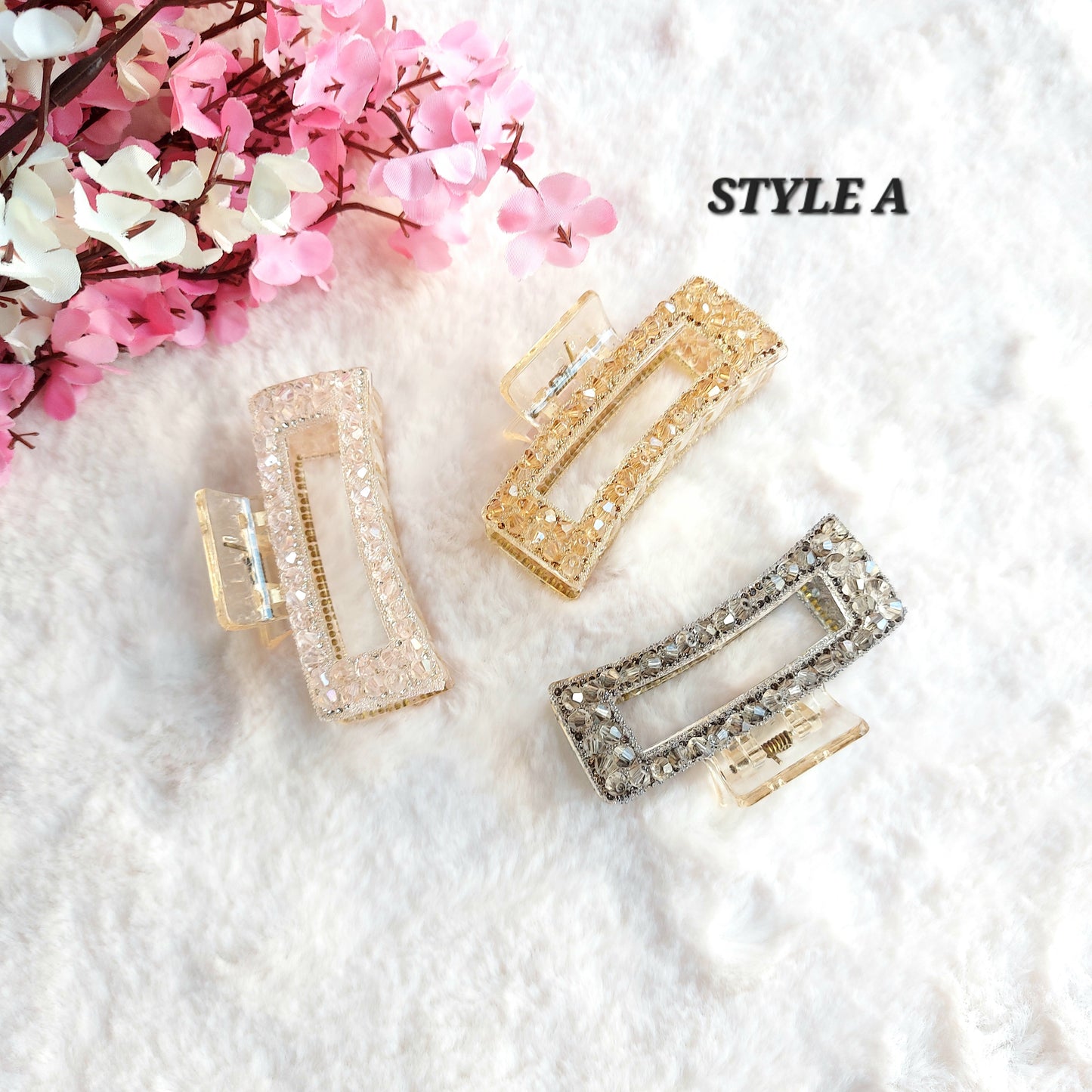 GLAM UP - JEWEL HAIRCLAWS 7CM