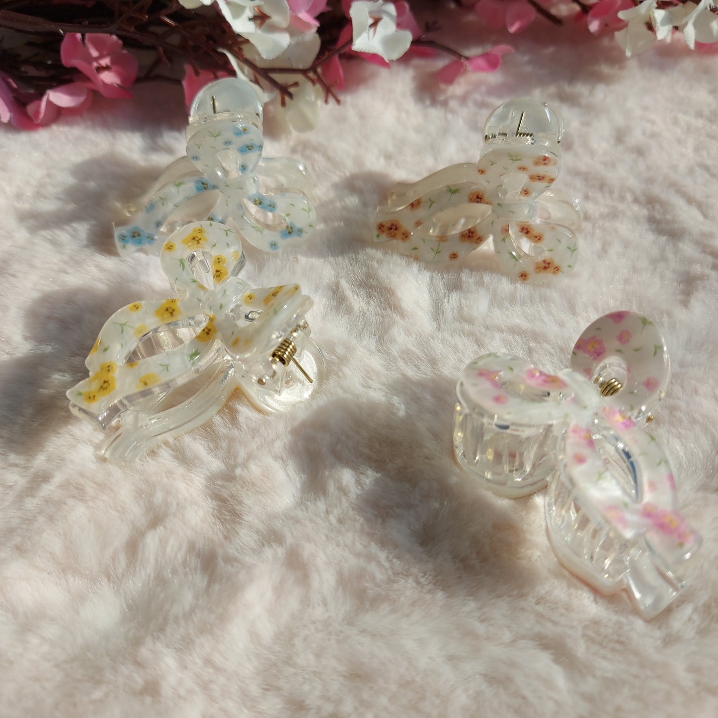 BOFEINI Most Loved Bow Knot Hair Clawclip – 4.5CM | Cute Mini Claw for Daily & Casual Hairstyles