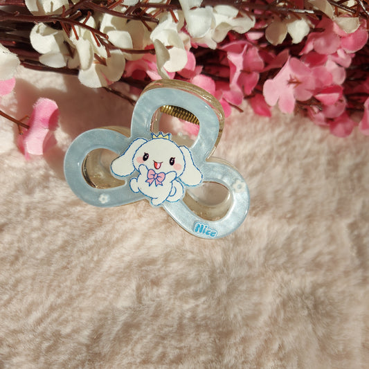Pastel Kawaii Cartoon Hair Claw Clip 5.5CM | Cute Charm Print Claw for Girls & Women