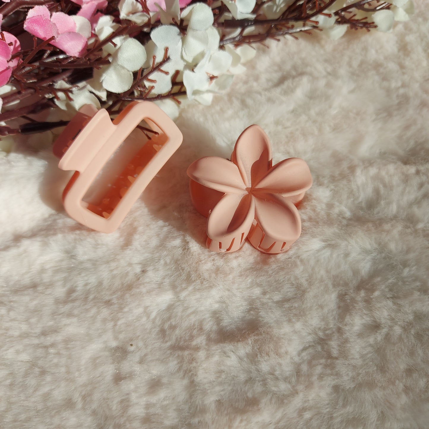 Combo of 3 Hair Claws | Different Shapes, Strong Hold & Trendy Colors | Regular Hair Claw Clips | Everyday Hair Claw Combo | Trendy Hair Claw Clips Set