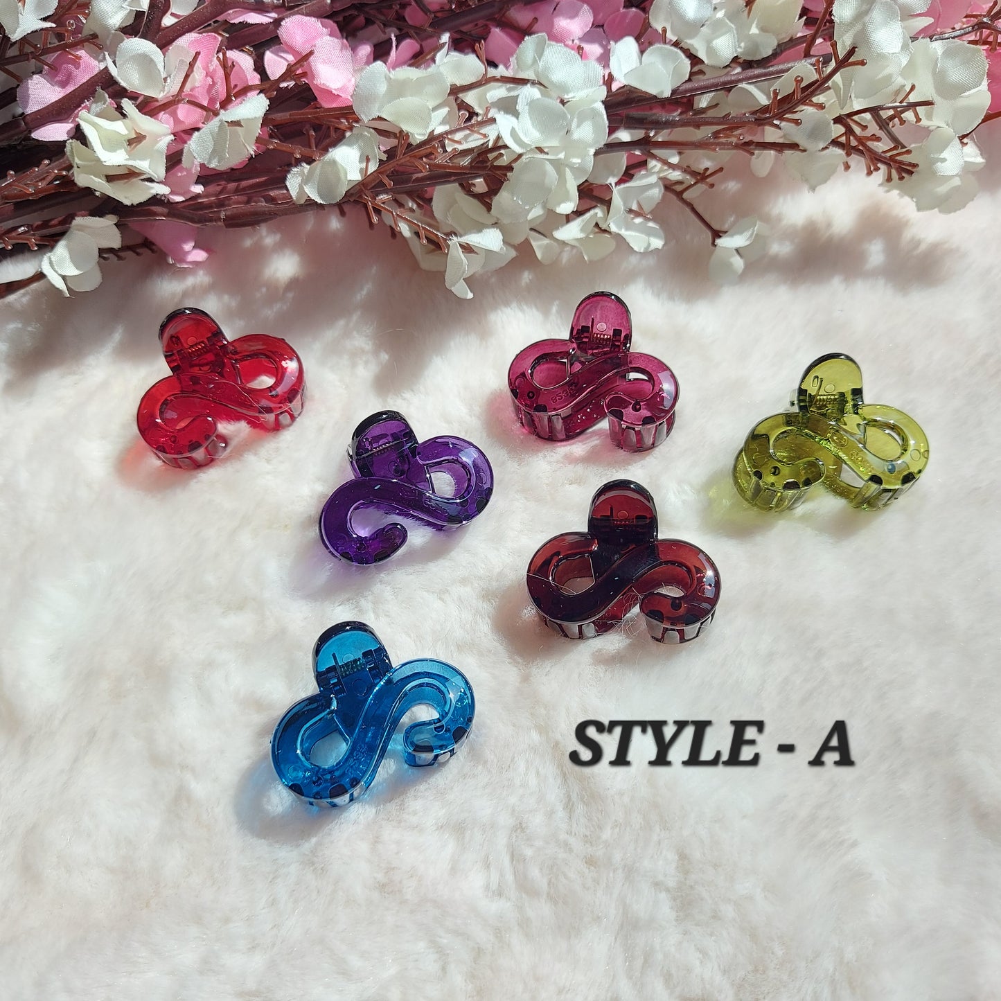 Korean Comfort-Grip Mini Hair Clips – 3CM (Set of 6)