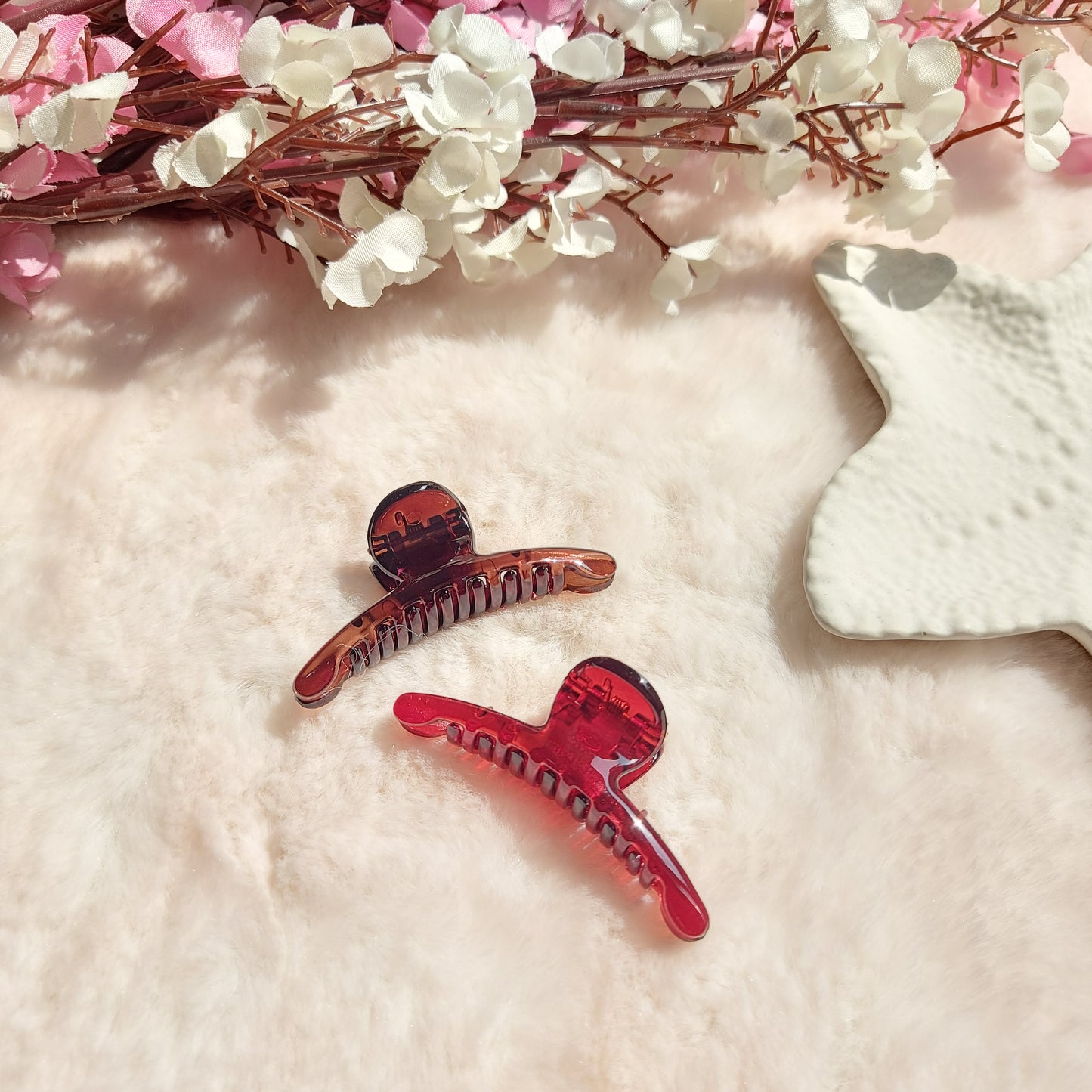 Korean Banana Hairclaw – (Set of 6)