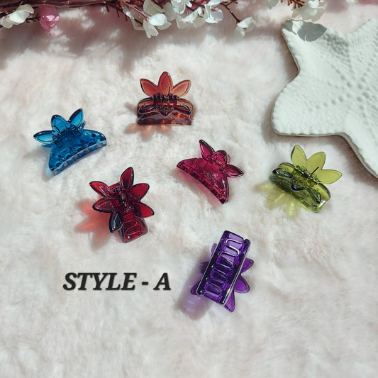 Korean Comfort-Grip Regular Hair Clips – (Set of 6)