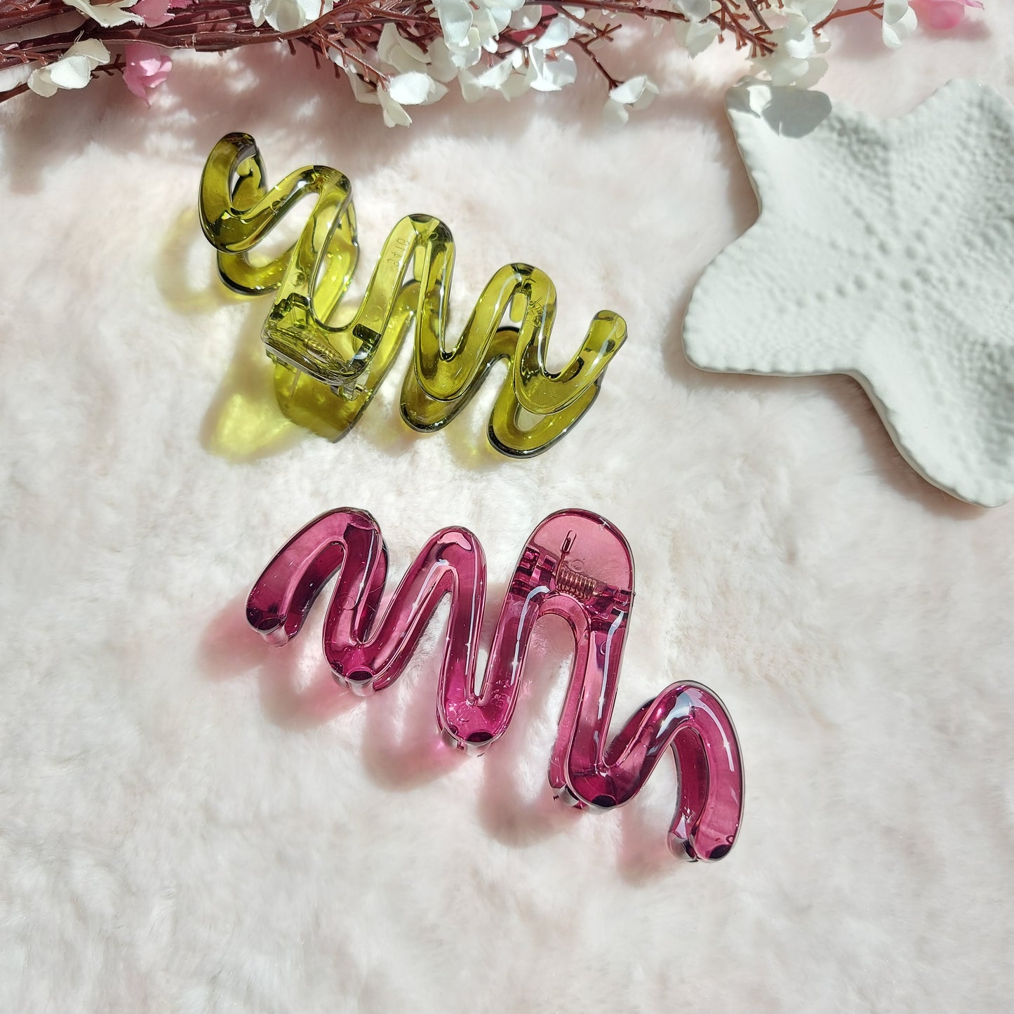 Korean Zigzag Clawclip XXL