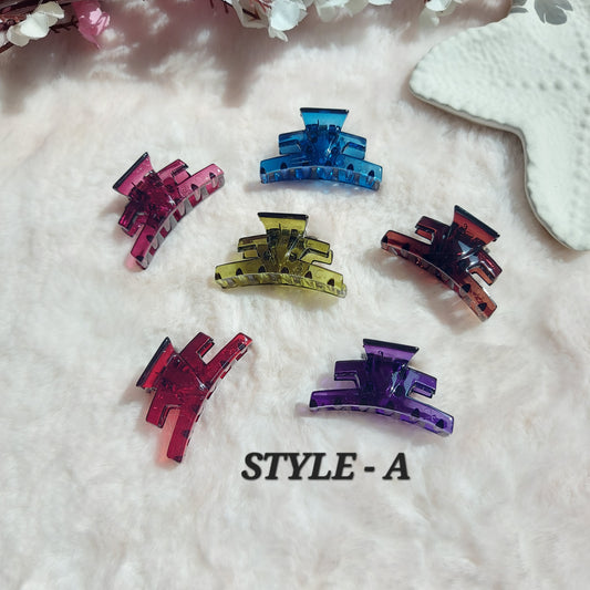 Korean Comfort-Grip Mini Hair Clips – 3CM (Set of 6)