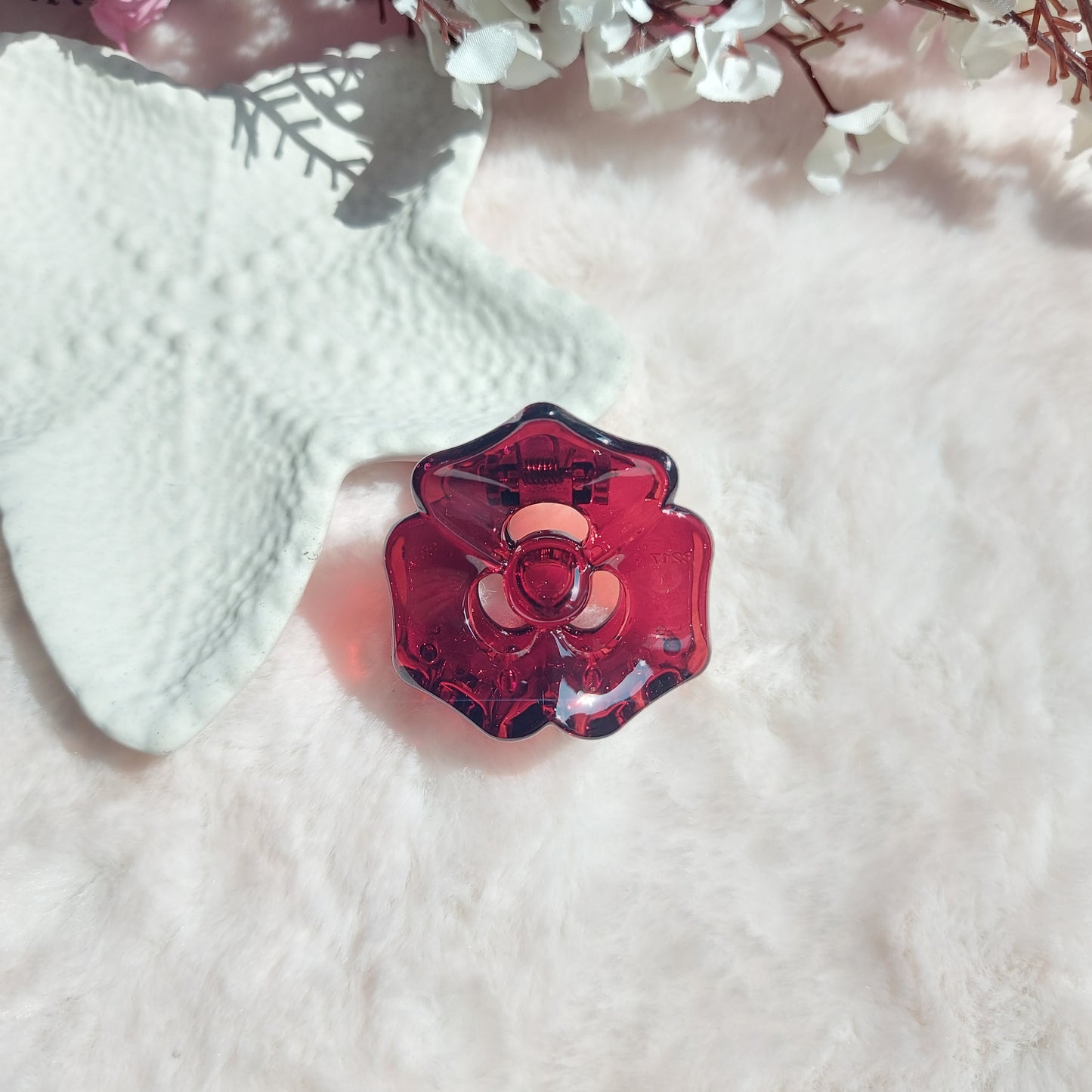 Korean Flower Clawclip - comfort Grip