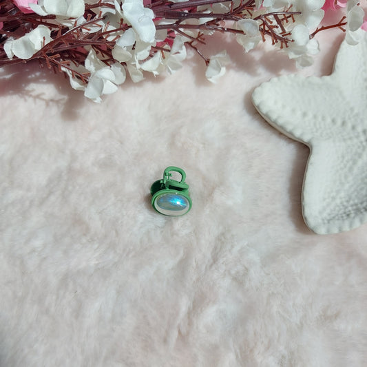Opal Glow Claw Clip