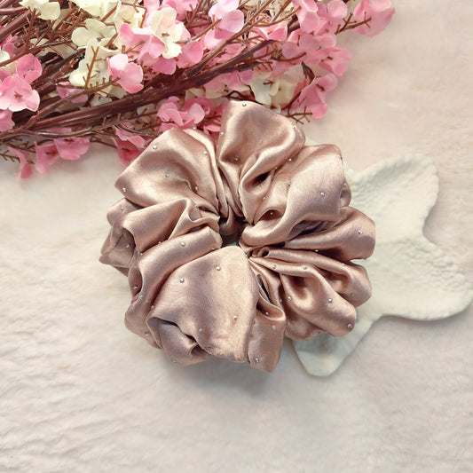 Premium satin Scrunchie (Ruffle)