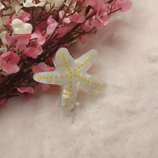 Starfish Glow Claw Clip 🌟