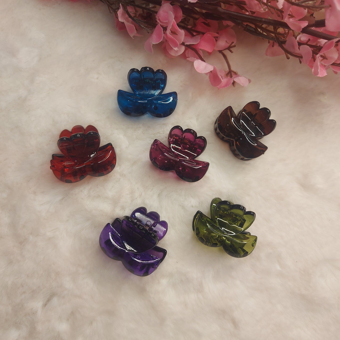 Korean Comfort-Grip Regular Hair Clips – (Set of 6)