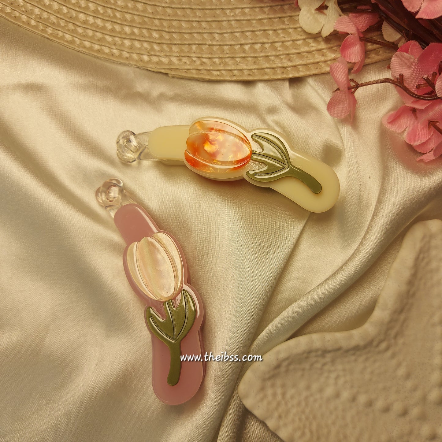 BOFEINI LOTUS BANANA HAIRCLIP for Women – 7CM APPROX | Strong Grip Long Hair Clip | Daily & Party Wear