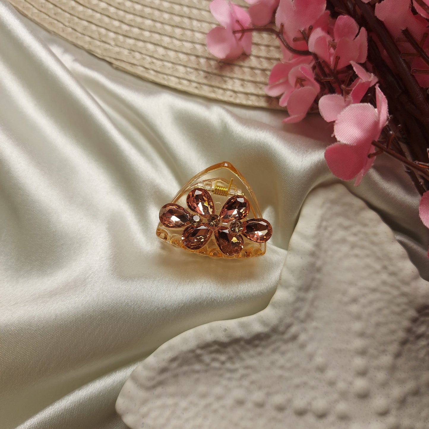BOFEINI Premium Stone Hair Claw Clip – Triangle Mini Claw (2.5CM)