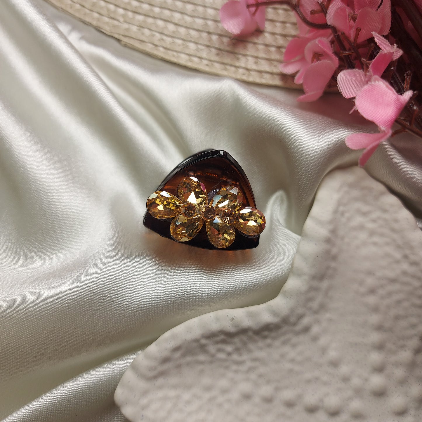 BOFEINI Premium Stone Hair Claw Clip – Triangle Mini Claw (2.5CM)