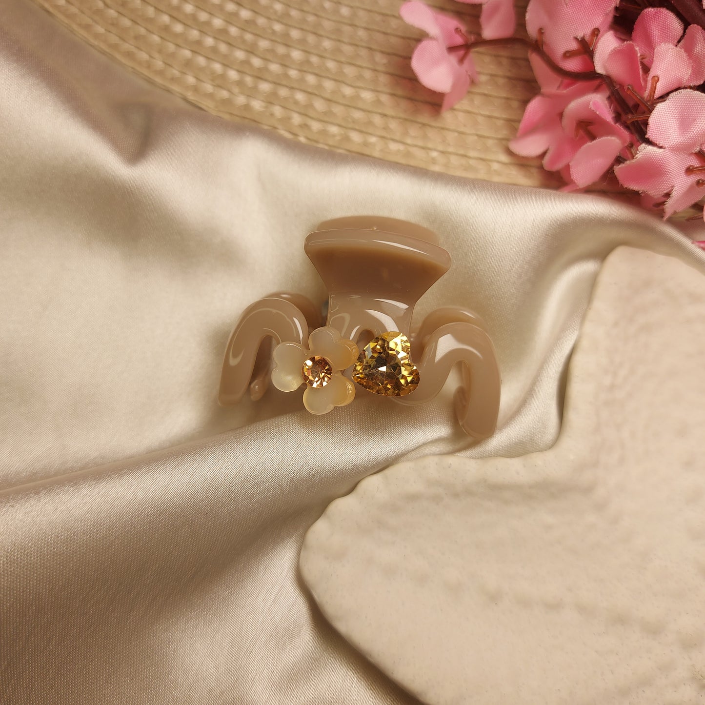 Bofeini Lumi Blossom Acrylic Hair Claw | ZigZag Hair Claw -5CM