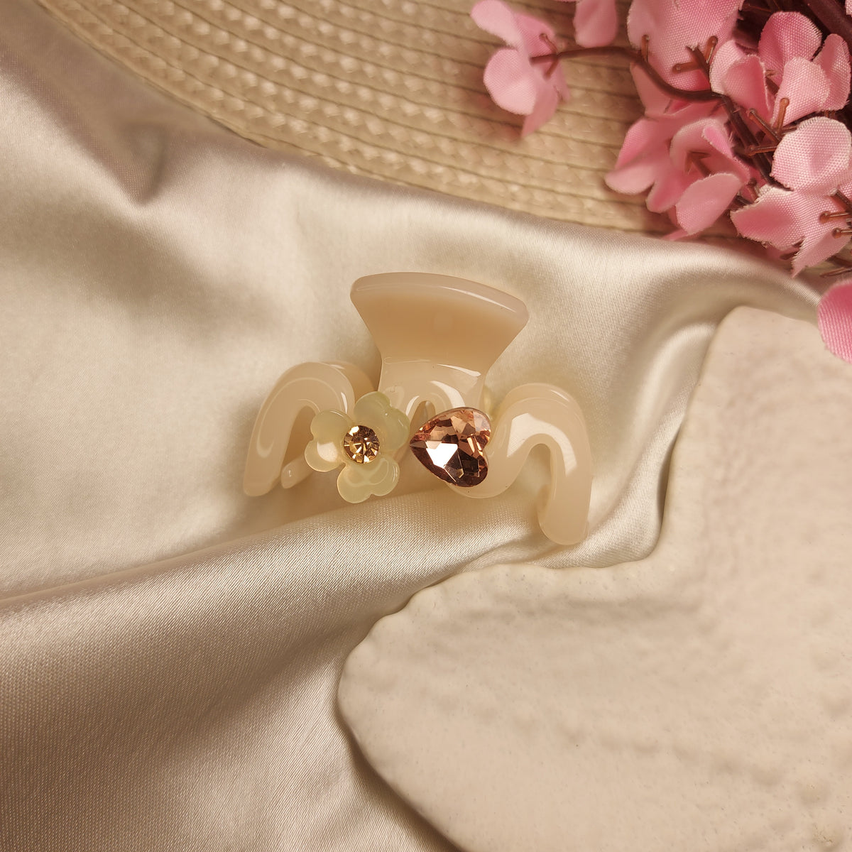 Bofeini Lumi Blossom Acrylic Hair Claw | ZigZag Hair Claw -5CM
