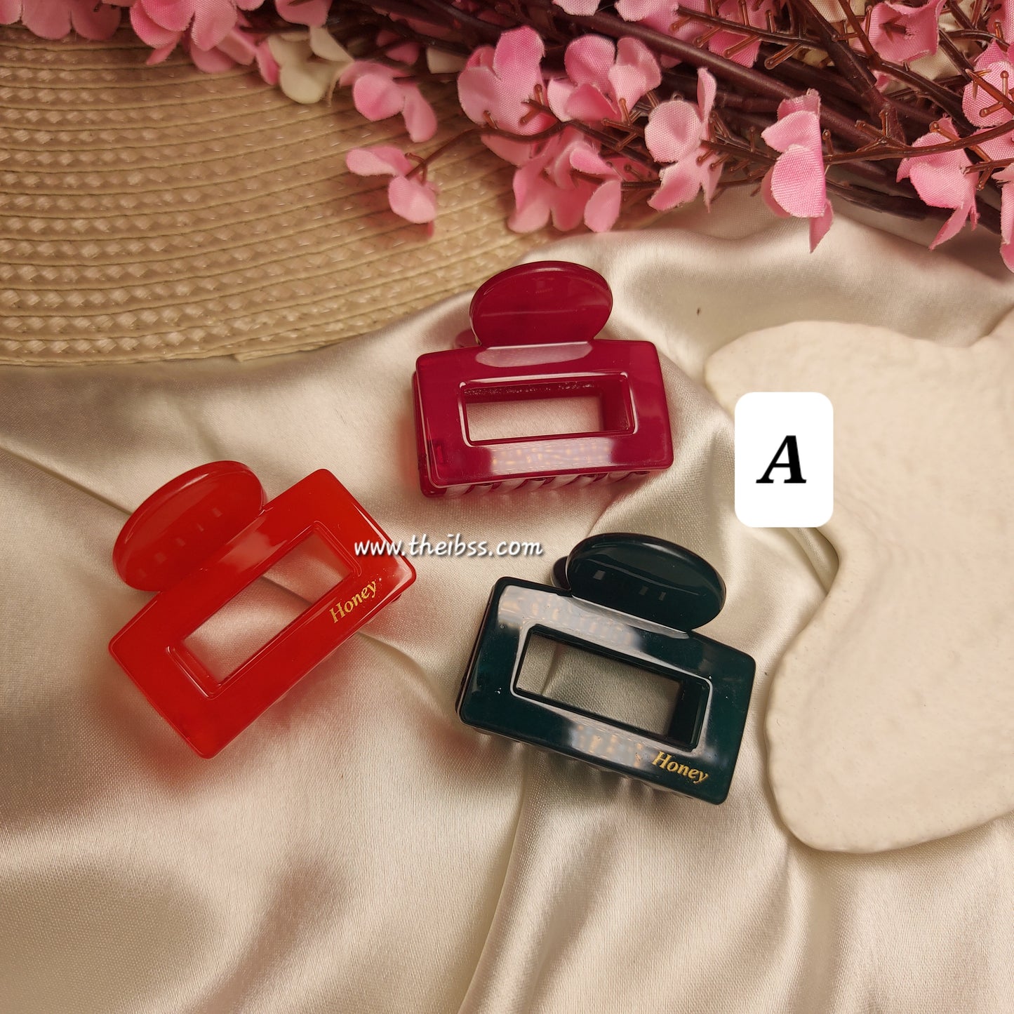 Honey Classic Claw Clip – Elegant Strong Grip Hair Clutcher for Women -4CM