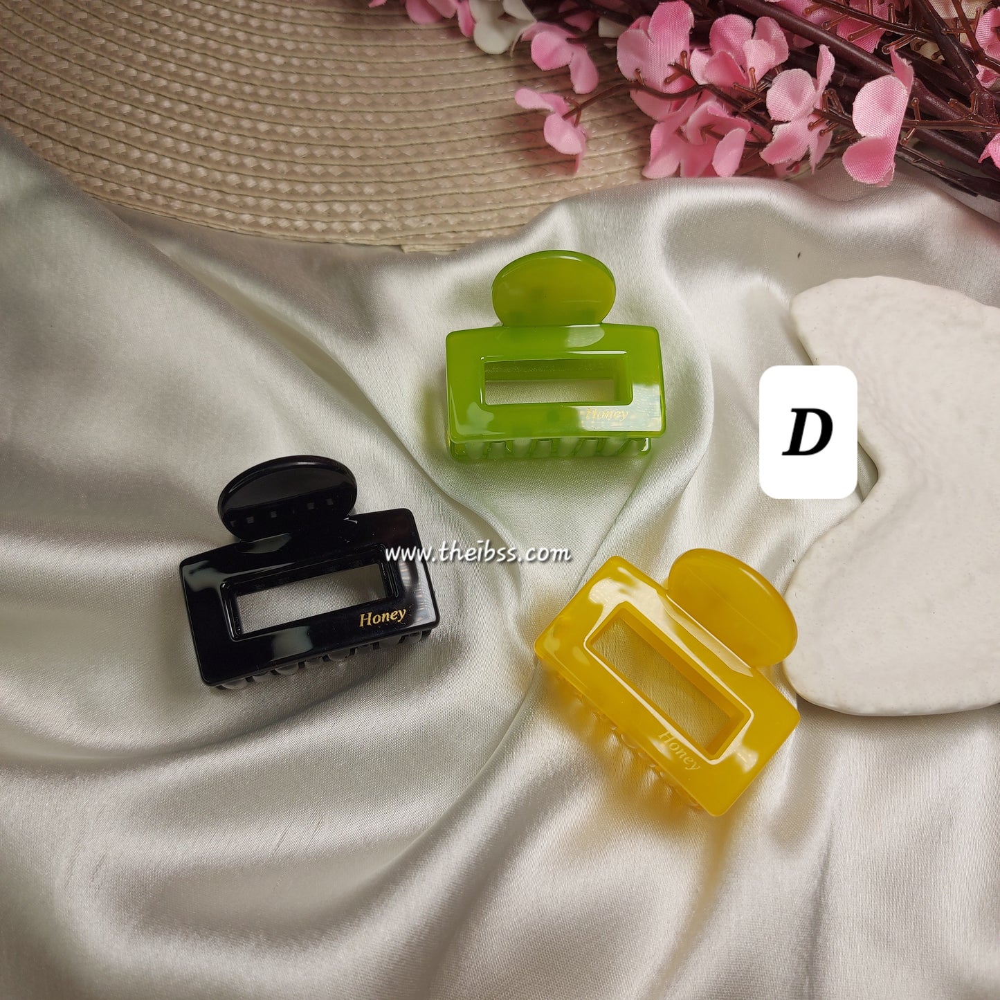 Honey Classic Claw Clip – Elegant Strong Grip Hair Clutcher for Women -4CM