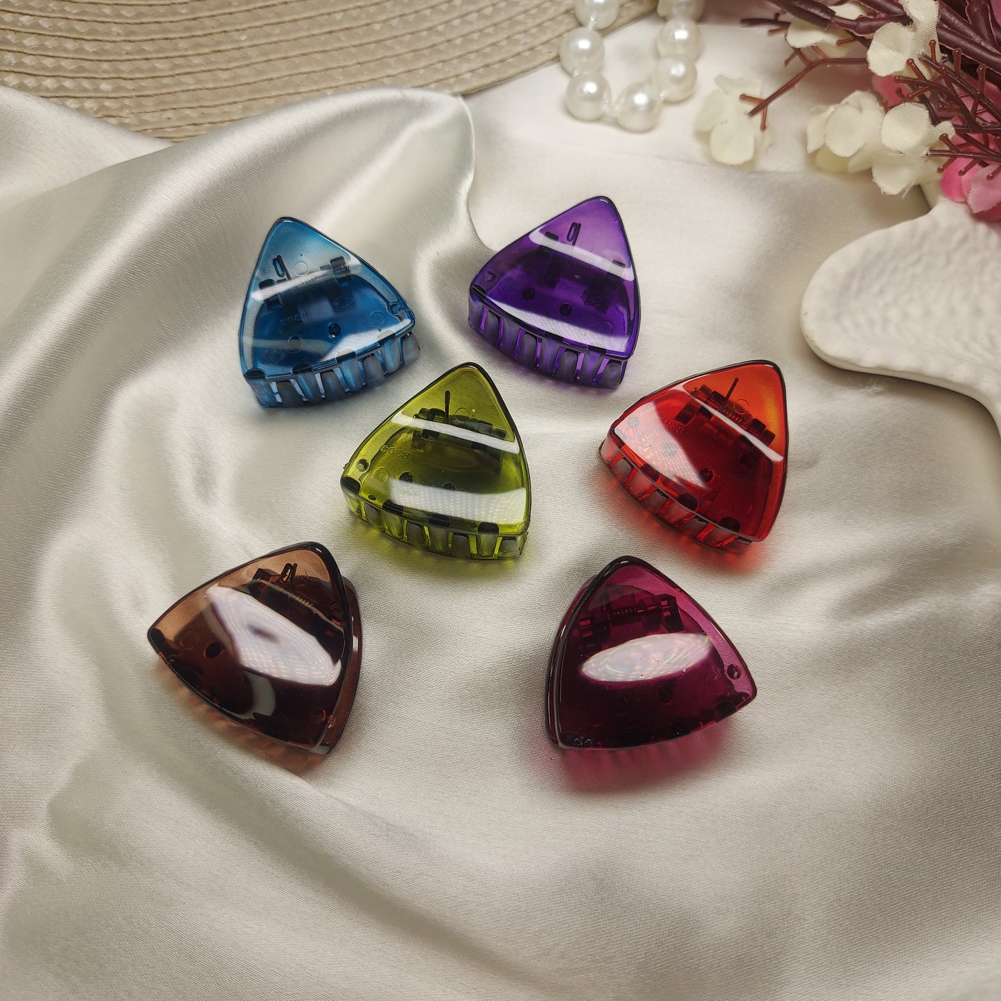 Korean Classic triangle Clawclip – (Set of 6)