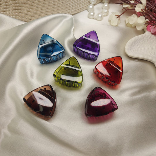 Korean Classic triangle Clawclip – (Set of 6)