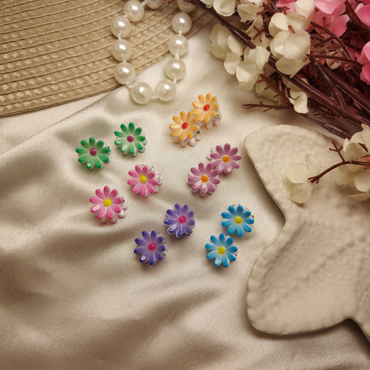 Mini Claw Clip Card | Kids Premium Hair Accessories (Set of 10)