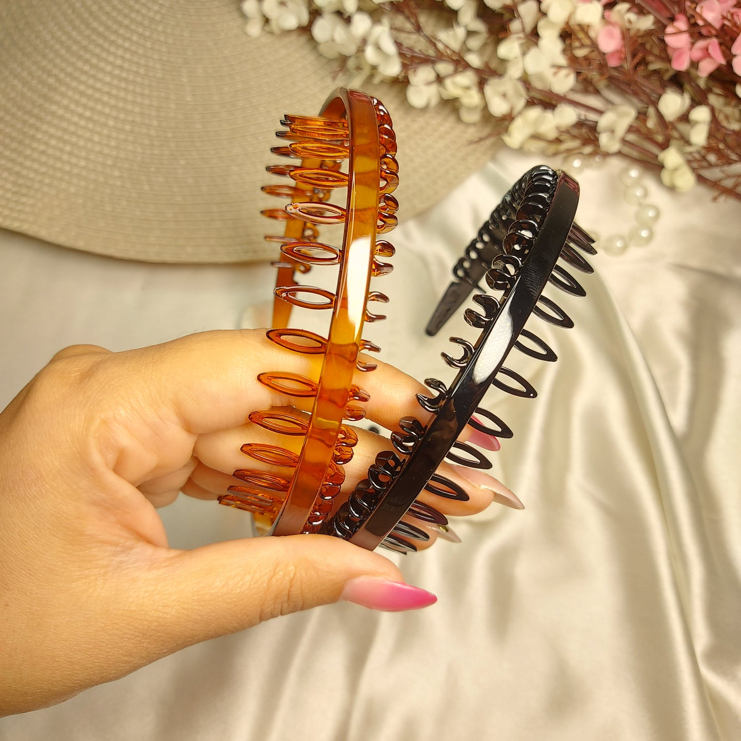 Unbreakable Set & Go Korean hairbands set of 2