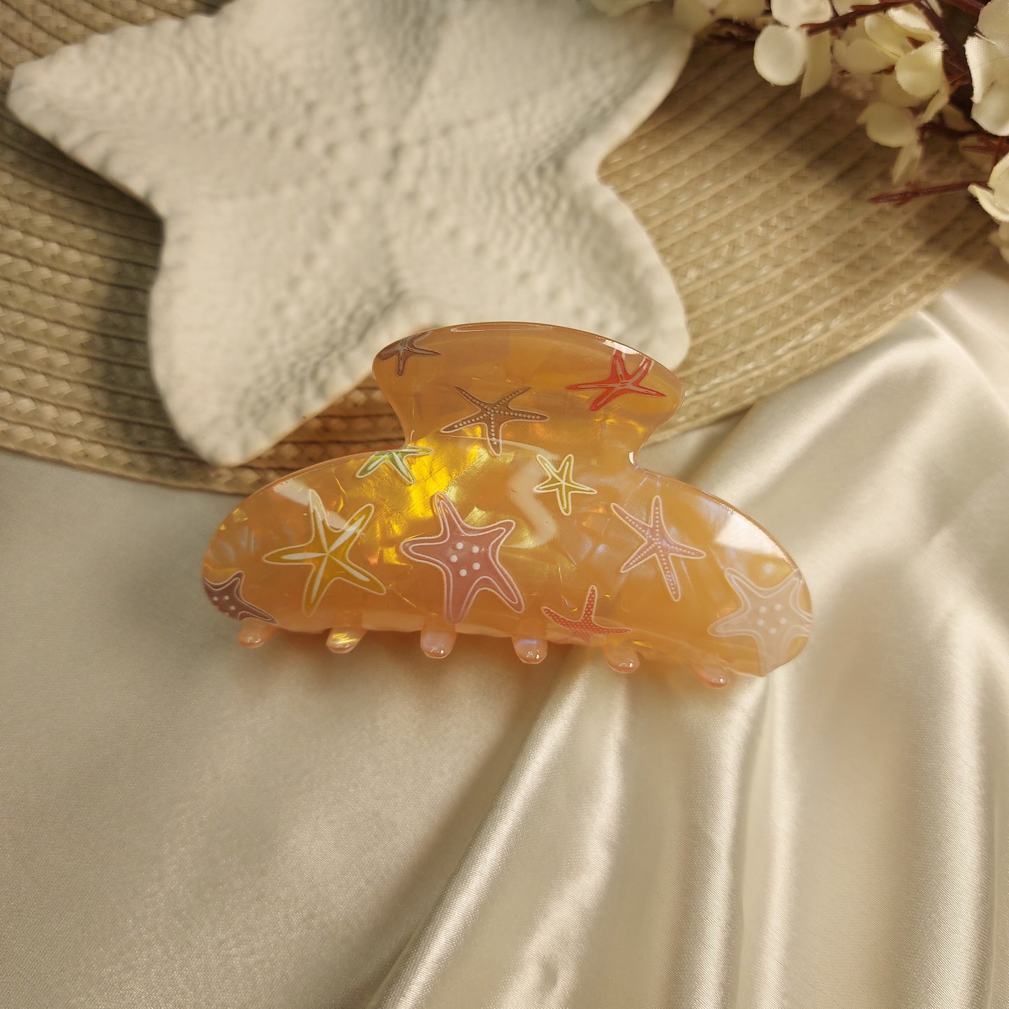 Premium Luxury Starry Knight Hair Claw Clip 8.5 CM | Strong Hold Designer Claw for Women