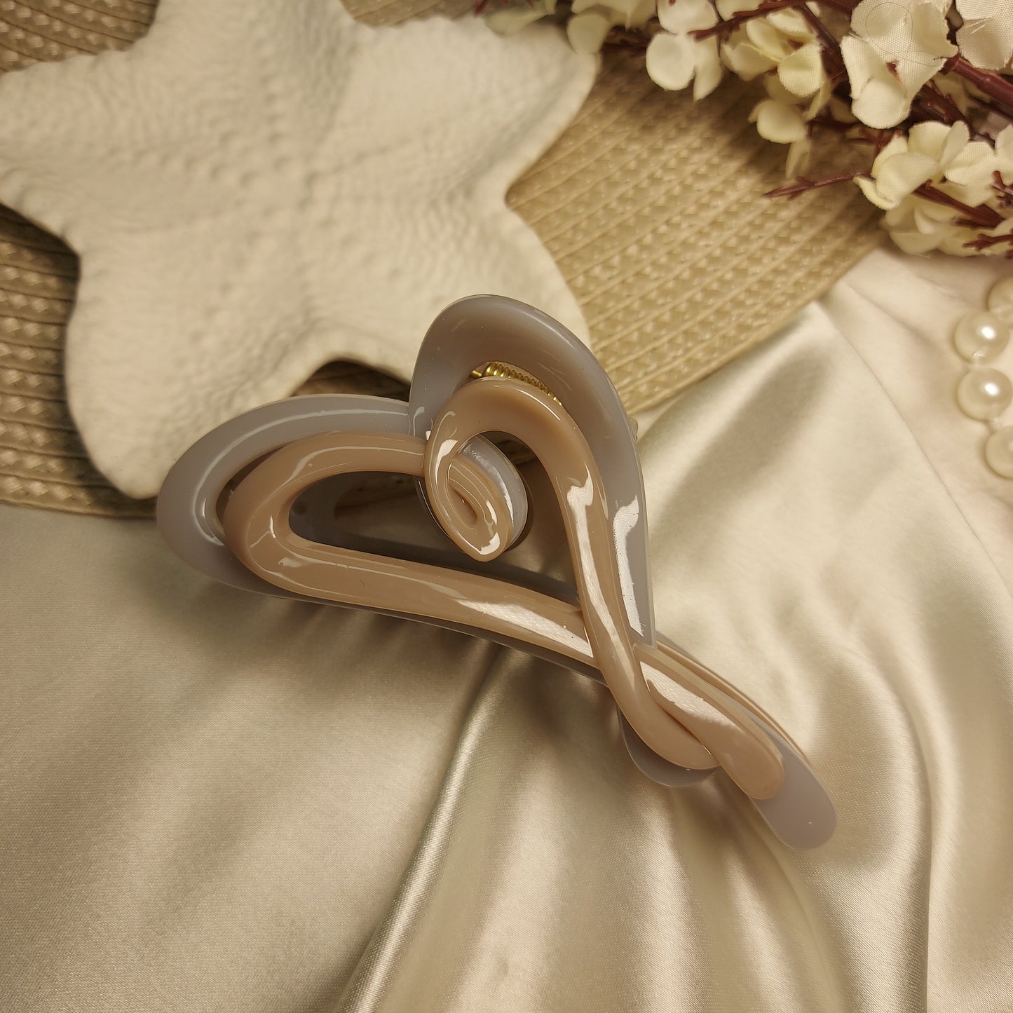 Love Birds — You & Me hairclaw (Glossy) XXL - 11 CM