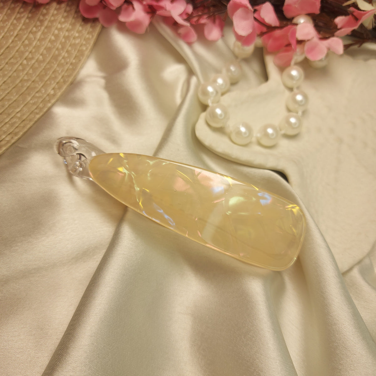 BOFEINI UV BANANA HAIRCLIP for Women – 9.5CM | Strong Grip Long Hair Clip | Daily & Party Wear