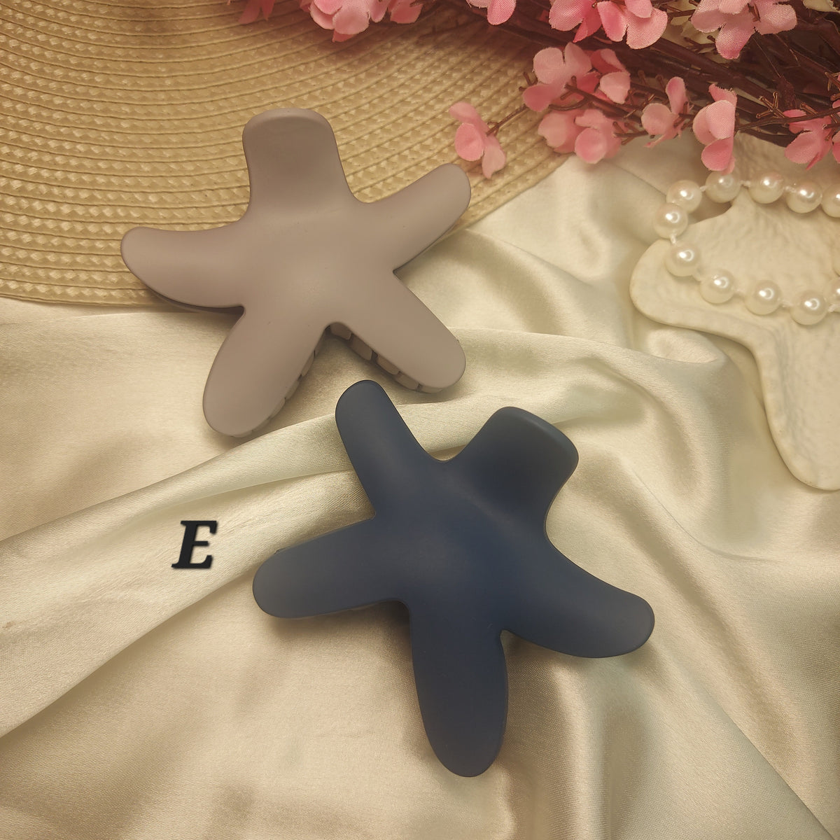 Star fish regular claw clips | thick hair claws  7CM