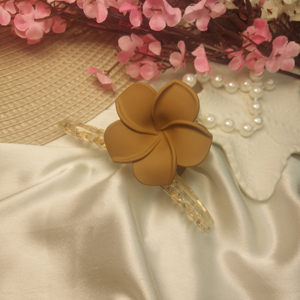 Matte & Clear Rectangle Clawclips – 12 CM