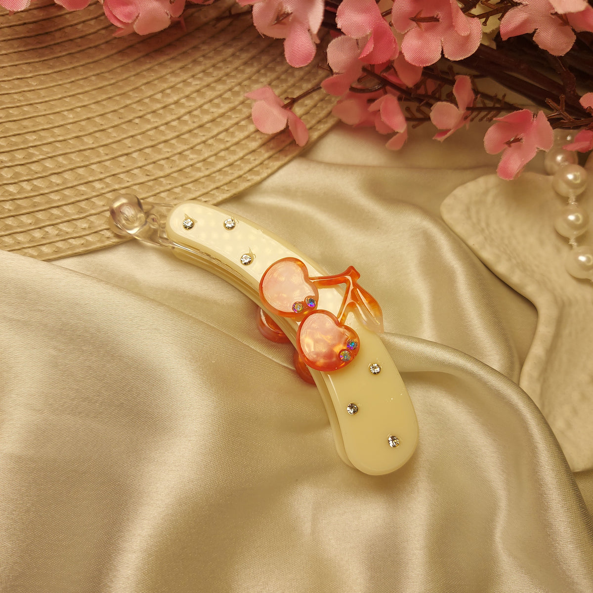 BOFEINI BANANA 🍒 BANANA HAIRCLIP for Women – 10.5CM | Strong Grip Hair Clip | Daily & Party Wear