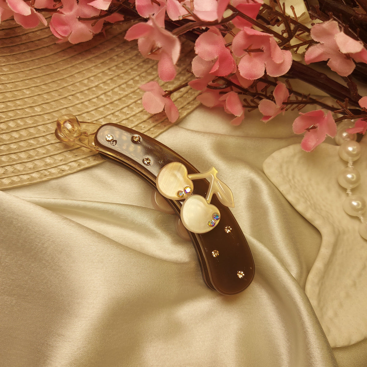 BOFEINI BANANA 🍒 BANANA HAIRCLIP for Women – 10.5CM | Strong Grip Hair Clip | Daily & Party Wear