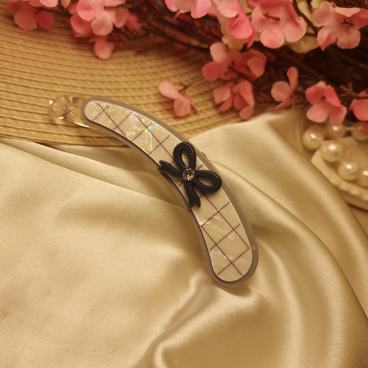 BOFEINI GUCCIO BANANA HAIRCLIP for Women – 9CM | Strong Grip Hair Clip | Daily & Party Wear