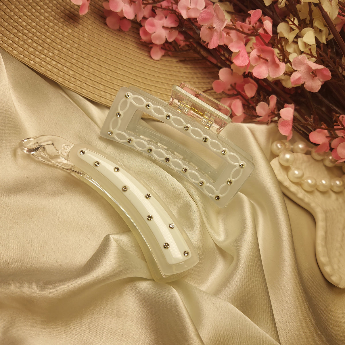 BOFEINI HAIRCLIP DUO for Women – 8.5CM | Strong Grip Hair Clip | Daily & Party Wear